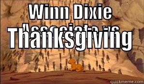 WINN DIXIE ASSOCIATE VS THANKSGIVING Misc