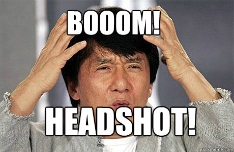 BOOOM! HEADSHOT!  EPIC JACKIE CHAN