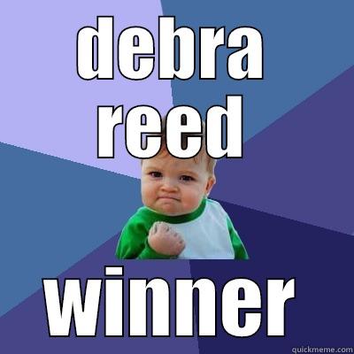 DEBRA REED WINNER Success Kid