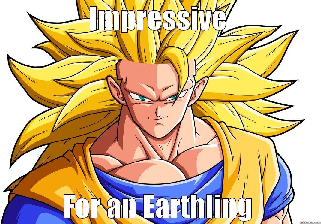 SSJ3 Goku - IMPRESSIVE FOR AN EARTHLING Misc