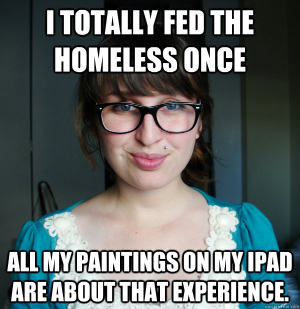 i totally fed the homeless once all my paintings on my ipad are about that experience. - i totally fed the homeless once all my paintings on my ipad are about that experience.  mica student