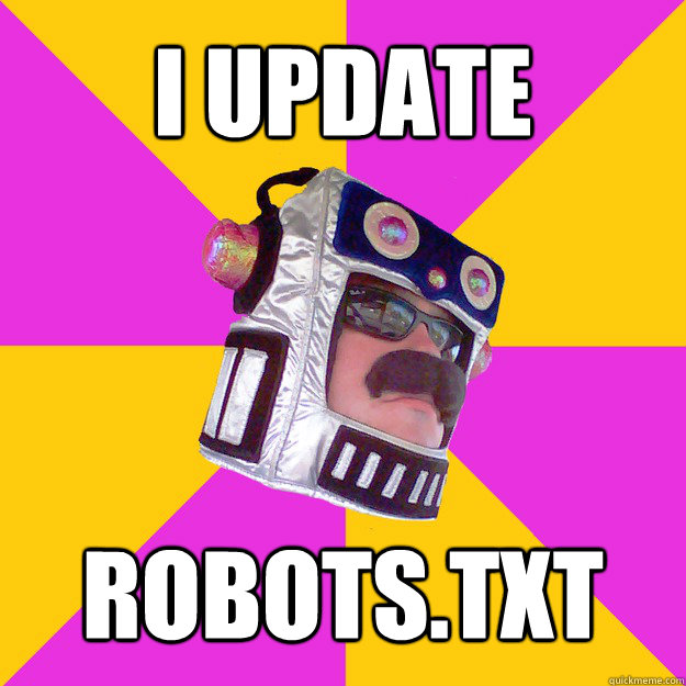 I Update robots.txt  