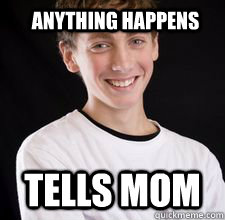 Anything Happens Tells Mom  High School Freshman