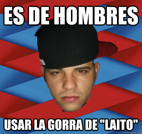 es de hombres usar la gorra de 