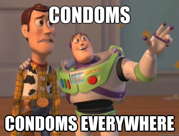 Condoms Condoms Everywhere  Buzz Lightyear