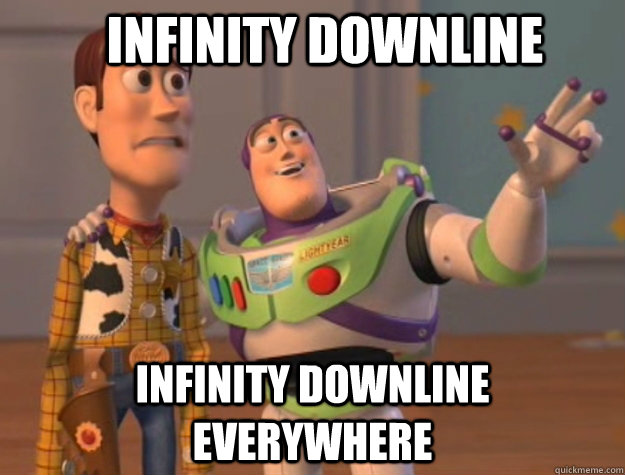 infinity downline infinity downline Everywhere  Buzz Lightyear