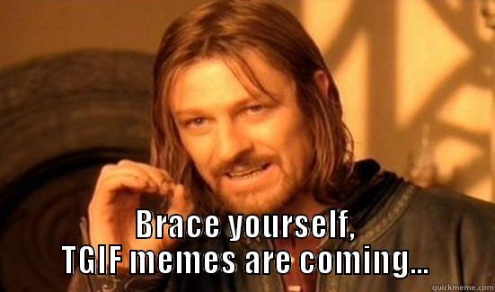  BRACE YOURSELF, TGIF MEMES ARE COMING... Boromir