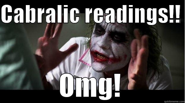 CABRALIC READINGS!!  OMG! Joker Mind Loss