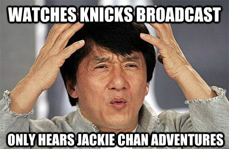 Watches Knicks Broadcast Only hears Jackie Chan Adventures - Watches Knicks Broadcast Only hears Jackie Chan Adventures  EPIC JACKIE CHAN