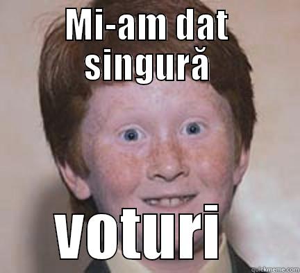 veeerry funny - MI-AM DAT SINGURĂ VOTURI  Over Confident Ginger