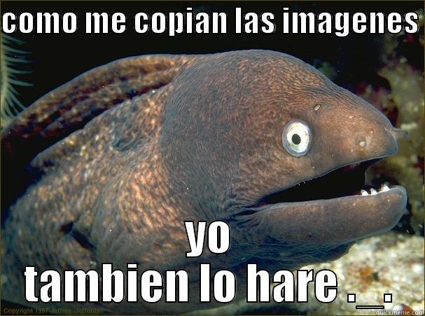 COMO ME COPIAN LAS IMAGENES  YO TAMBIEN LO HARE ._. Bad Joke Eel