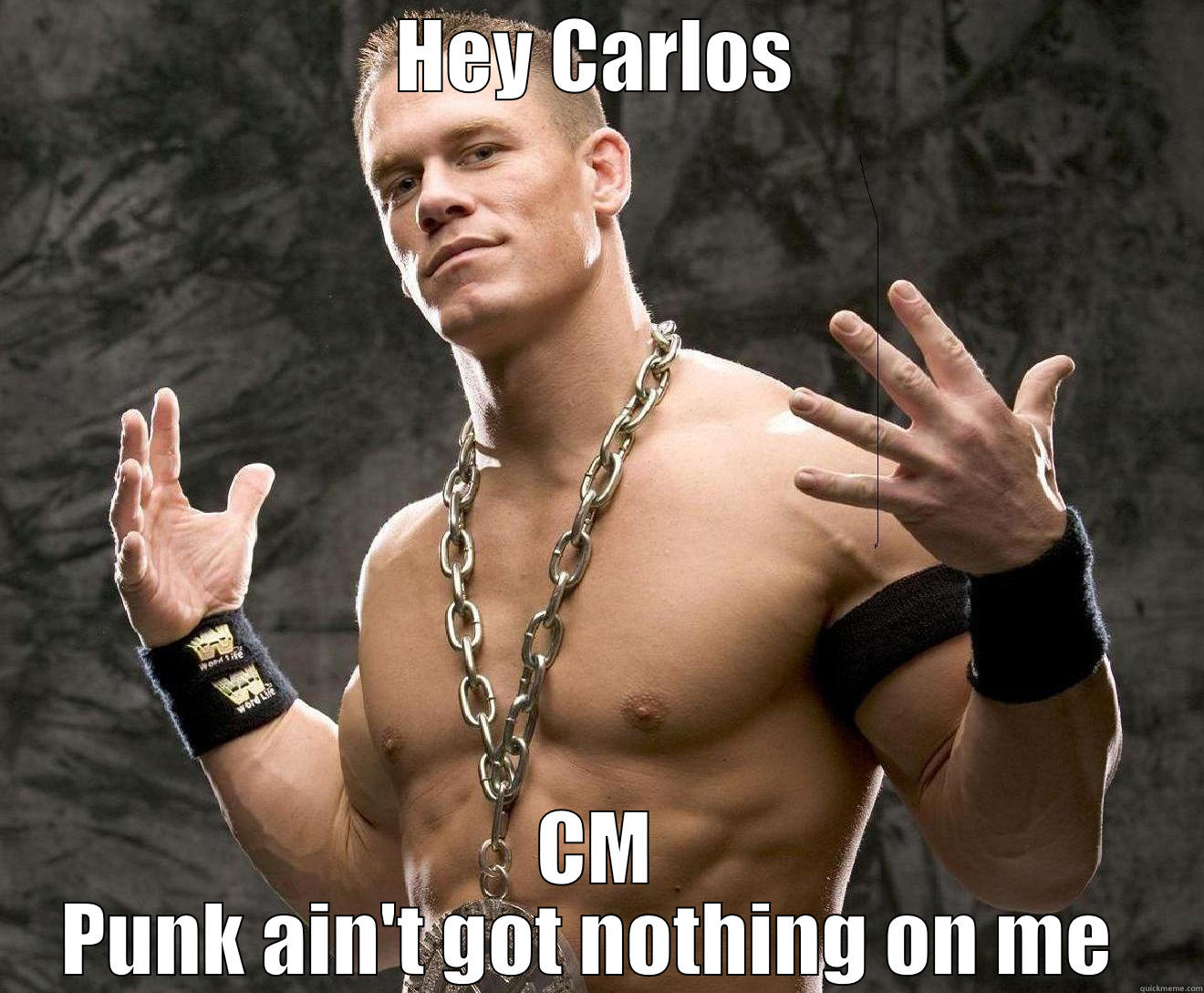 John CENA BEAST - HEY CARLOS CM PUNK AIN'T GOT NOTHING ON ME  Misc