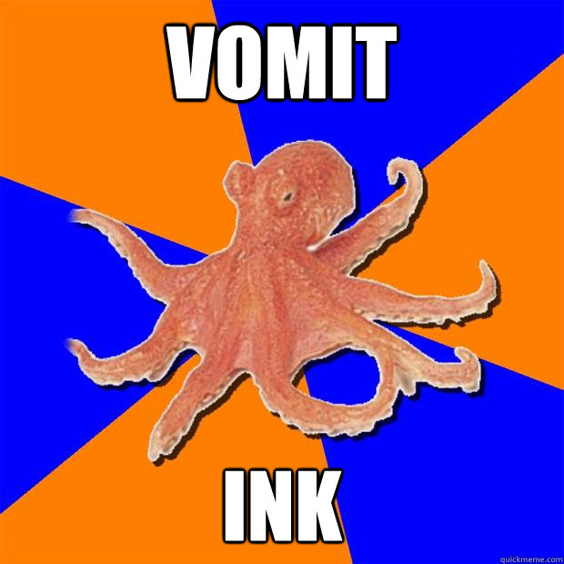 vomit ink  Online Diagnosis Octopus