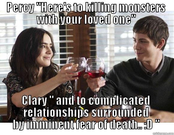 Percy meets Clary Part-II - PERCY 