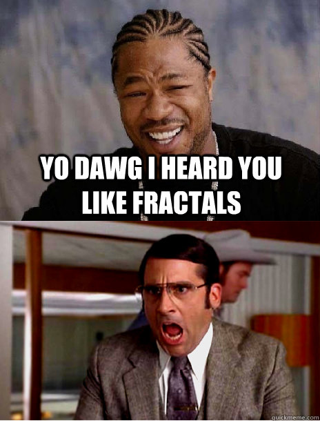 yo dawg i heard you like fractals   