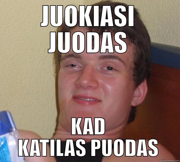 JUOKIASI JUODAS KAD KATILAS PUODAS 10 Guy