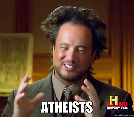  atheists  History Channel Guy