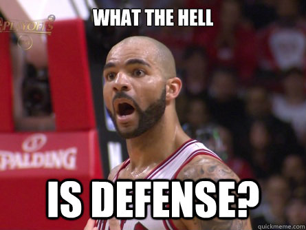 What the hell is defense? - What the hell is defense?  Carlos Boozer