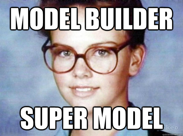 Model Builder Super model - Model Builder Super model  Good Luck Charlize