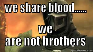 Noob Saibot Saying - WE SHARE BLOOD...... WE ARE NOT BROTHERS Misc