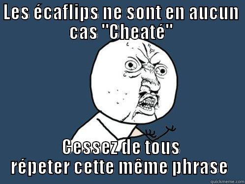 les écaflip cheaté ? non - LES ÉCAFLIPS NE SONT EN AUCUN CAS 