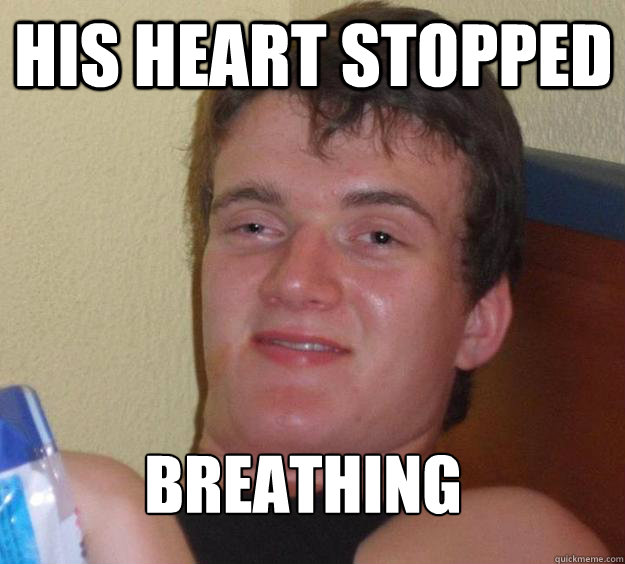 His heart stopped Breathing - His heart stopped Breathing  10 Guy