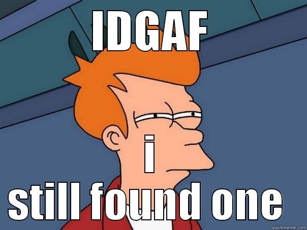 one direction lollo - IDGAF I STILL FOUND ONE  Futurama Fry