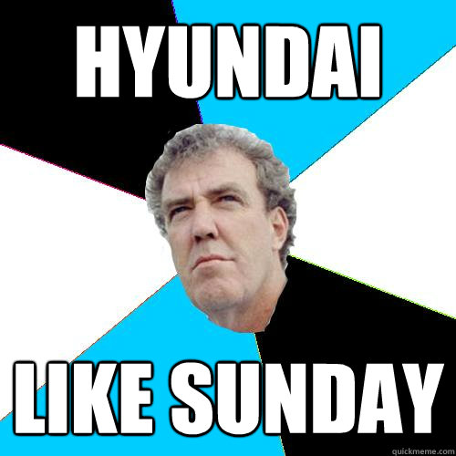 HYUNDAI like sunday  Practical Jeremy Clarkson