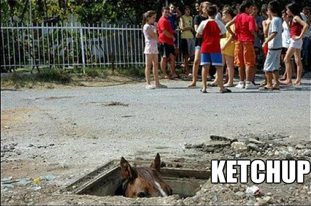 Ketchup  Sewer-Horse