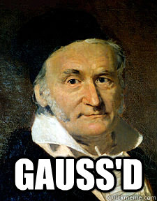  GAUSS'D  gauss