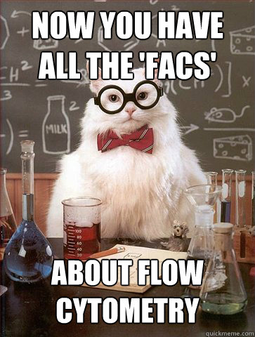 Now you have all the 'FACS'
 About Flow cytometry - Now you have all the 'FACS'
 About Flow cytometry  Science Cat