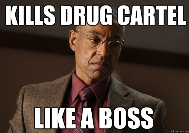 Kills drug cartel Like a boss  