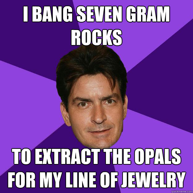 i bang seven gram rocks to extract the opals for my line of jewelry - i bang seven gram rocks to extract the opals for my line of jewelry  Clean Sheen