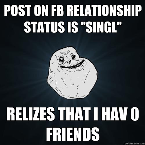 post on fb relationship status is 