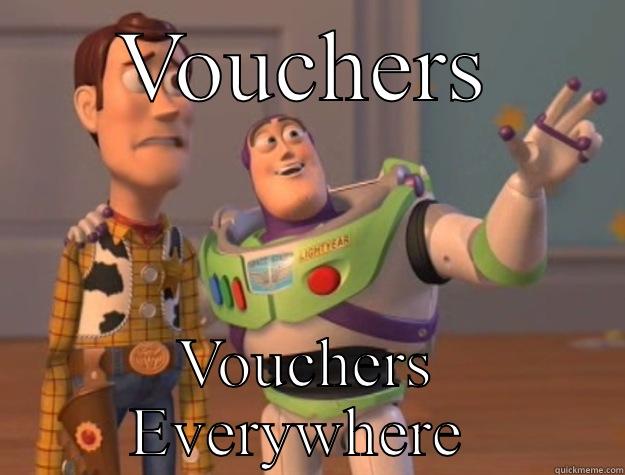 VOUCHERS VOUCHERS EVERYWHERE  Toy Story