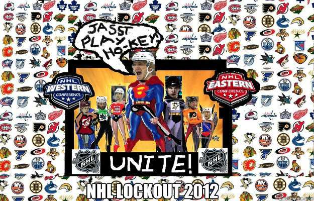                   NHL LOCKOUT 2012 -                   NHL LOCKOUT 2012  NHL HOCKEY JUSTICE LEAGUE