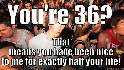 BRB Can also mean bathroom break - Sudden Clarity Clarence