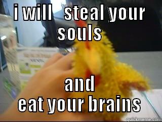 I WILL   STEAL YOUR SOULS AND EAT YOUR BRAINS Misc