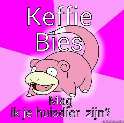 KEFFIE BIES MAG IK JE HUISDIER  ZIJN? Slowpoke