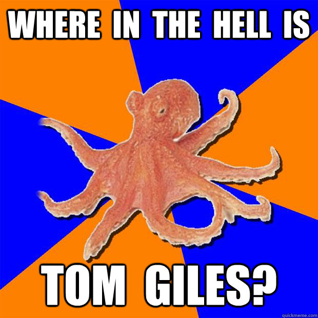 Where  in  the  hell  is Tom  Giles?  Online Diagnosis Octopus