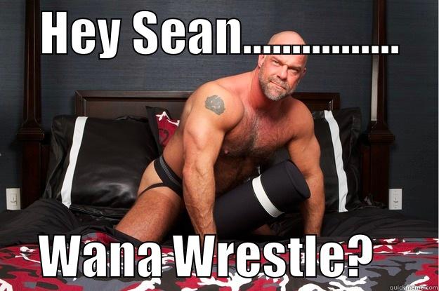     HEY SEAN................          WANA WRESTLE?       Gorilla Man