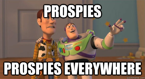 Prospies prospies everywhere  Toy Story Everywhere