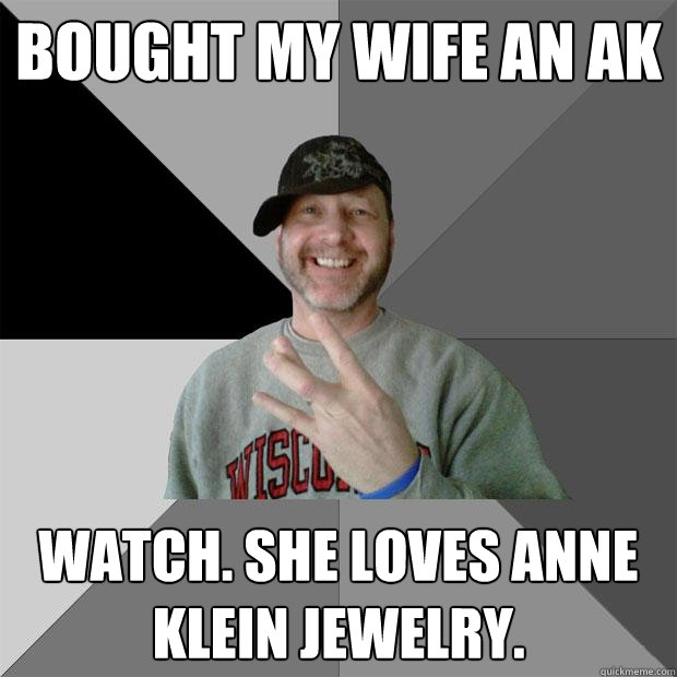 Bought my wife an AK watch. She loves Anne Klein Jewelry.  Hood Dad