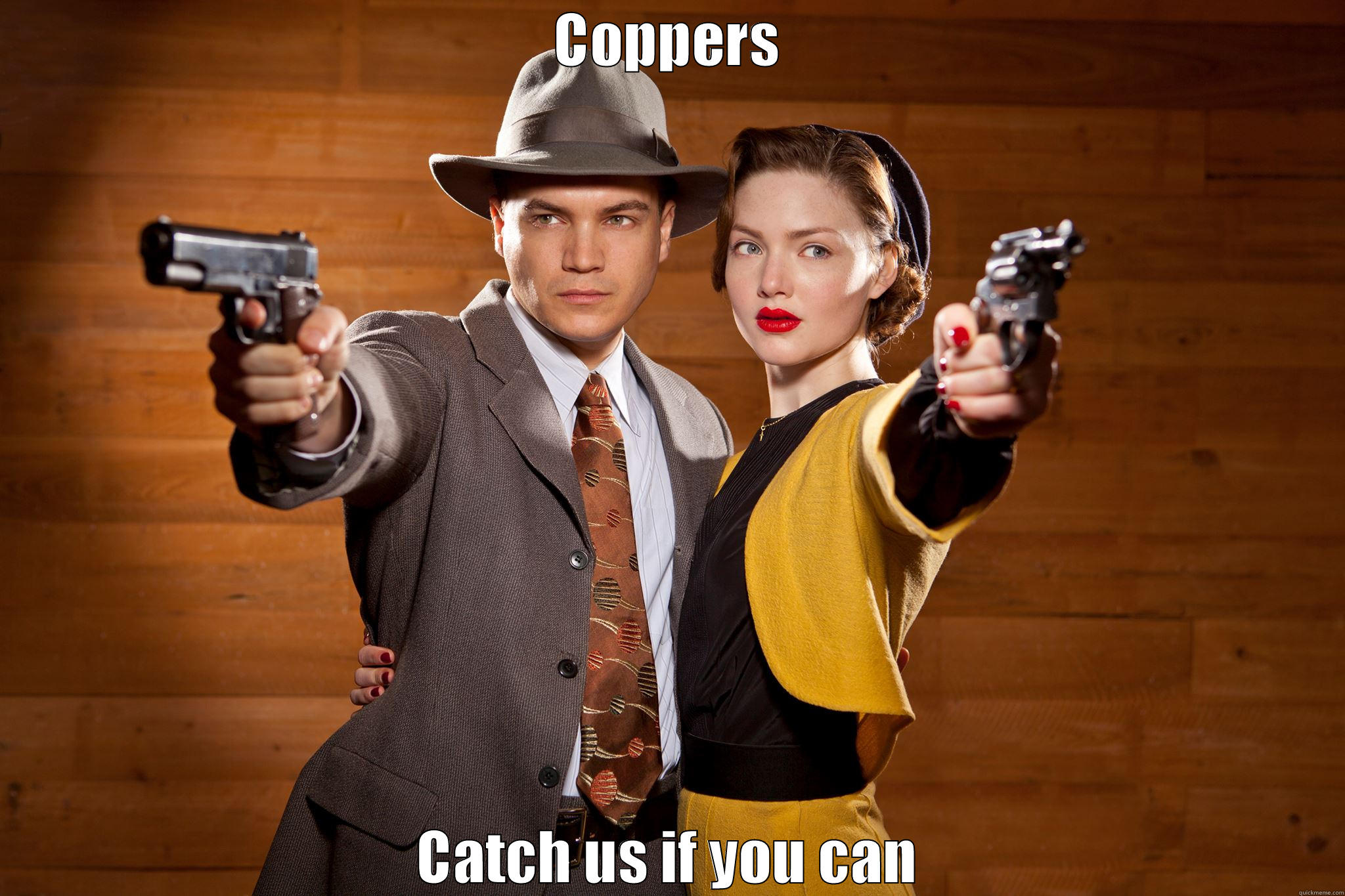 COPPERS CATCH US IF YOU CAN Misc