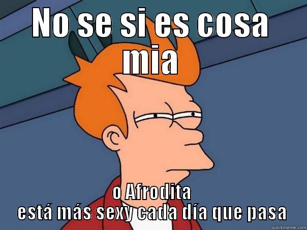 NO SE SI ES COSA MIA O AFRODITA ESTÁ MÁS SEXY CADA DÍA QUE PASA Futurama Fry