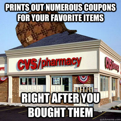 Prints out numerous coupons for your favorite items Right after you bought them  