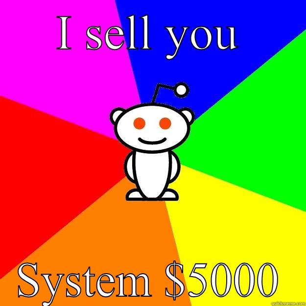 I SELL YOU SYSTEM $5000 Reddit Alien