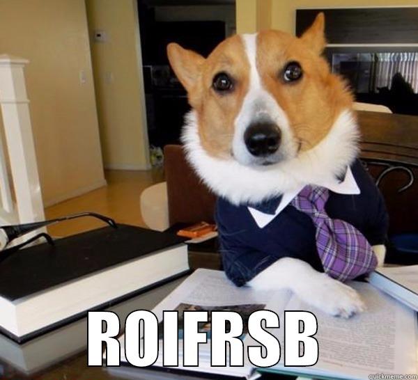  ROIFRSB Lawyer Dog