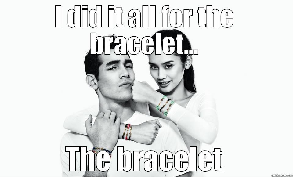 #friendsfight ALDO crowdtap - I DID IT ALL FOR THE BRACELET... THE BRACELET Misc