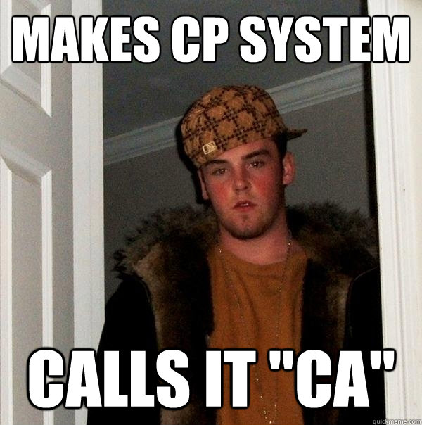 MAKES CP SYSTEM CALLS IT 